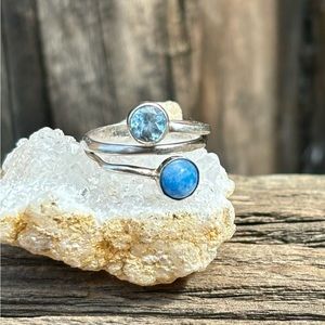 Topaz & Turquoise Ring